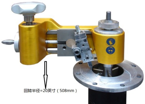 手動(dòng)法蘭端面加工機(jī)